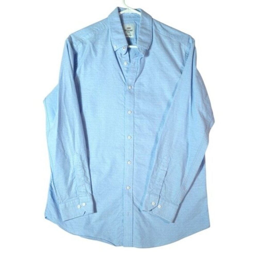 Ben Sherman Men’s L/S Shirt 16 32/33 Light Blue